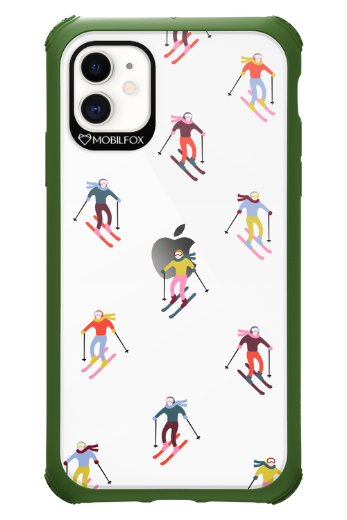 Snow Motion (Transparent) - Apple iPhone 11