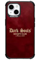 Dark Souls (Burgundy) - Apple iPhone 15