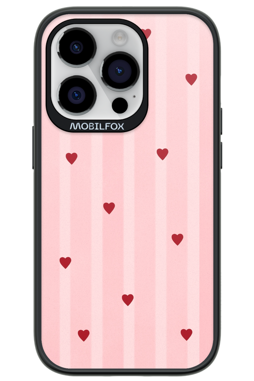 Red Little Hearts 2.0 - Apple iPhone 14 Pro