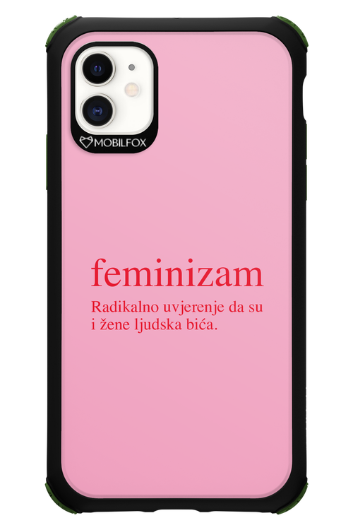 Feminizam Pink - Apple iPhone 11