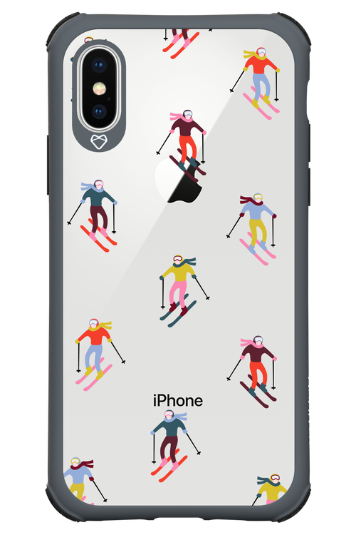 Snow Motion (Transparent) - Apple iPhone X