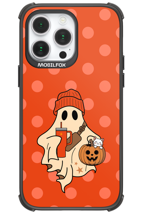 Ghost Girl (Orange) - Apple iPhone 14 Pro Max