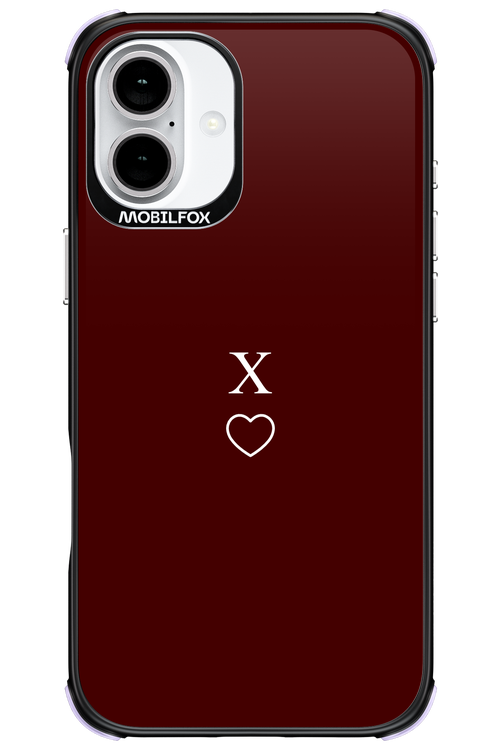 X Burgundia 2.0 - Apple iPhone 16 Plus
