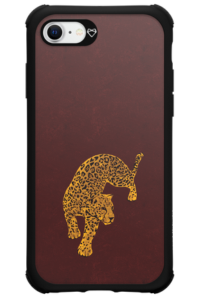 Burgundy Leopard - Apple iPhone 8