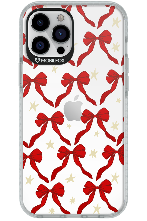 Bow & Stars (Transparent) - Apple iPhone 12 Pro Max