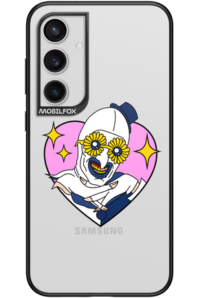 Sunflower Clown Meme (Nude) - Samsung Galaxy S24+