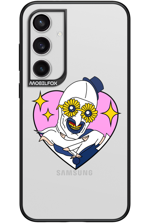 Sunflower Clown Meme (Nude) - Samsung Galaxy S24+