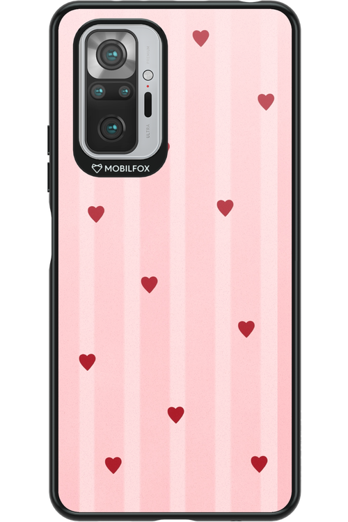 Red Little Hearts 2.0 - Xiaomi Redmi Note 10 Pro