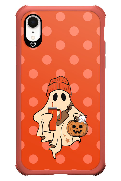 Ghost Girl (Orange) - Apple iPhone XR