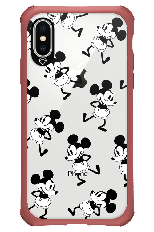 Iconic Mouse (pattern) - Apple iPhone X