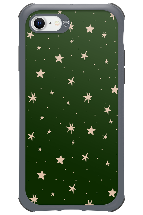 Forest Green Stars - Apple iPhone SE 2022