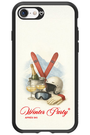 Winter Ski Party - Apple iPhone SE 2020