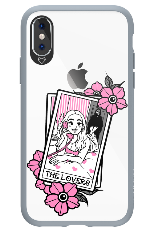 The Spooky Lovers (Transparent) - Apple iPhone X