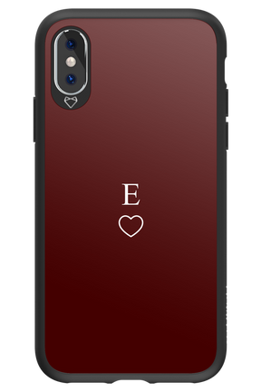 E Burgundia 2.0 - Apple iPhone X