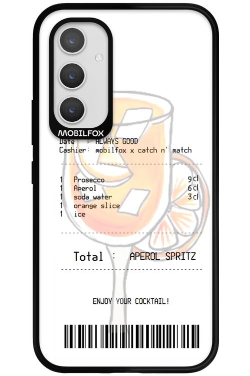aperol spritz cocktail - Samsung Galaxy A54