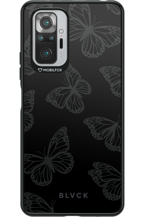 Black Butterflies - Xiaomi Redmi Note 10 Pro