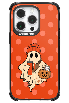 Ghost Girl (Orange) - Apple iPhone 14 Pro