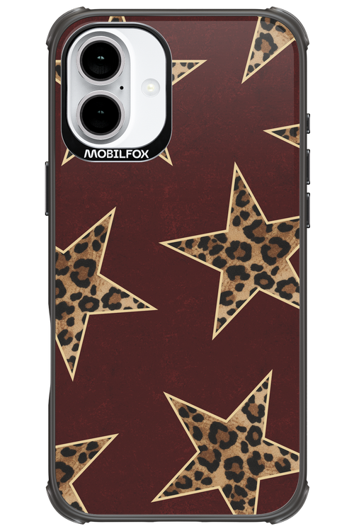 Wild Stars Burgundy - Apple iPhone 16 Plus