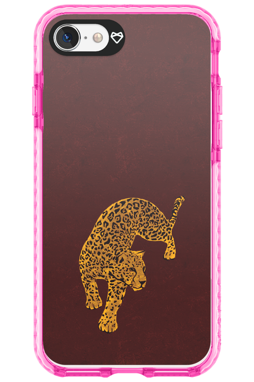Burgundy Leopard - Apple iPhone SE 2022