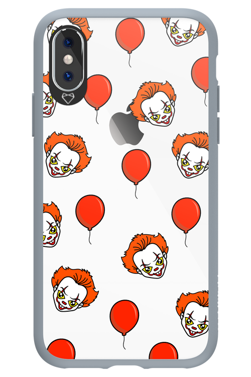 Mystery Clown (Transparent) - Apple iPhone X