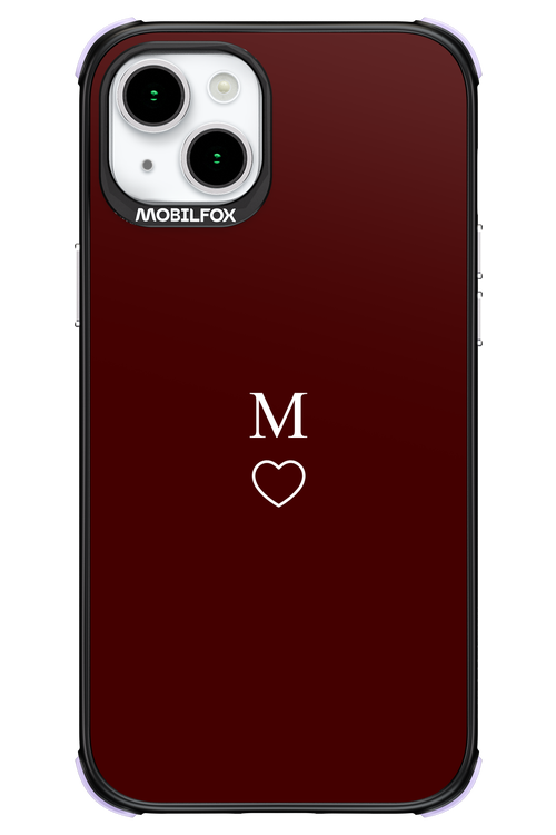 M Burgundia 2.0 - Apple iPhone 15 Plus