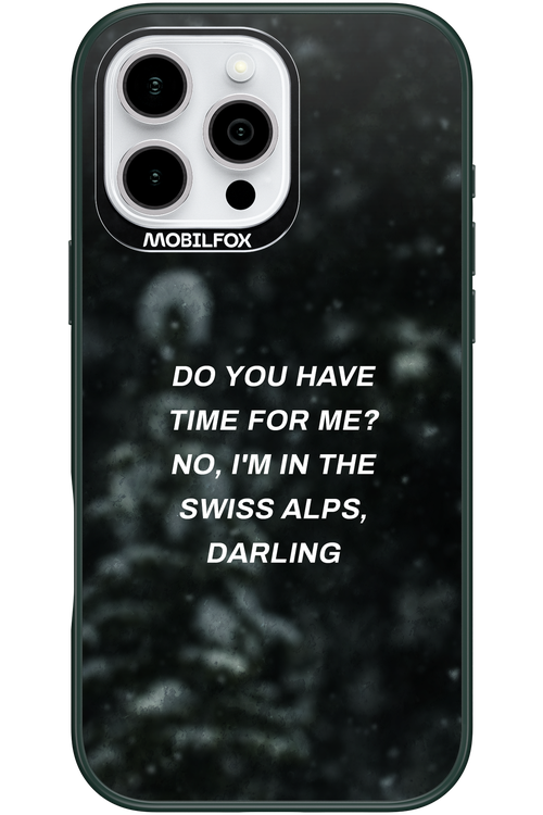 Swiss Alps - Apple iPhone 16 Pro Max