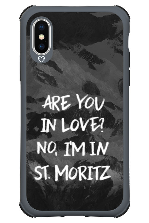 I'm in St. Moritz - Apple iPhone X