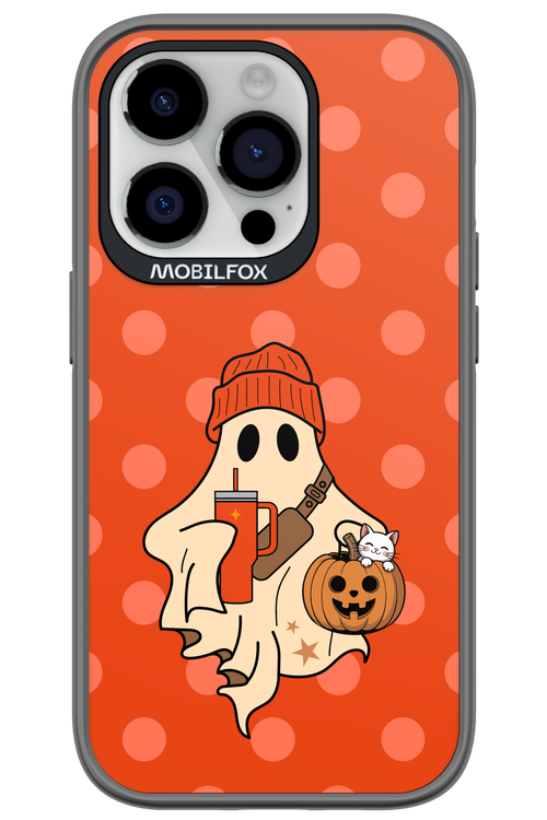 Ghost Girl (Orange) - Apple iPhone 14 Pro