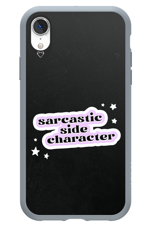 Sarcastic Black - Apple iPhone XR