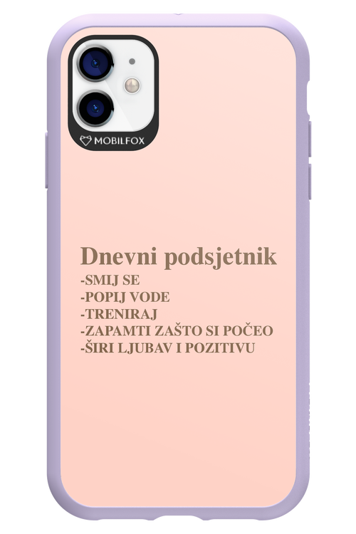 Dnevni Podsjetnik - Apple iPhone 11