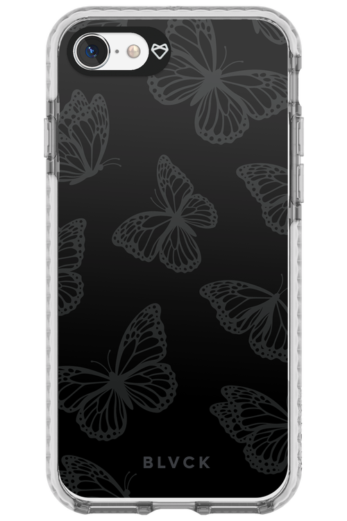 Black Butterflies - Apple iPhone SE 2020