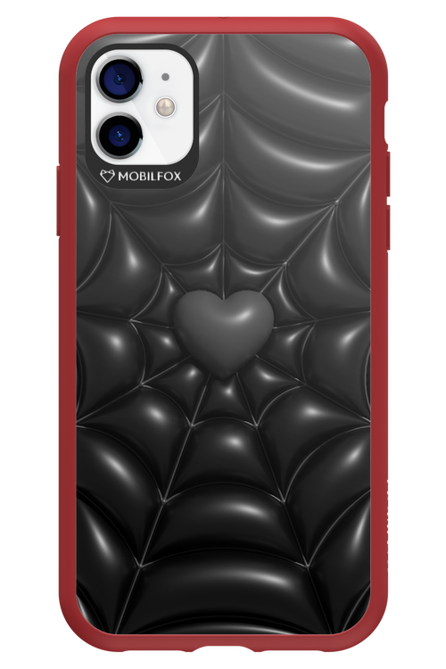 Black Spider Heart - Apple iPhone 11