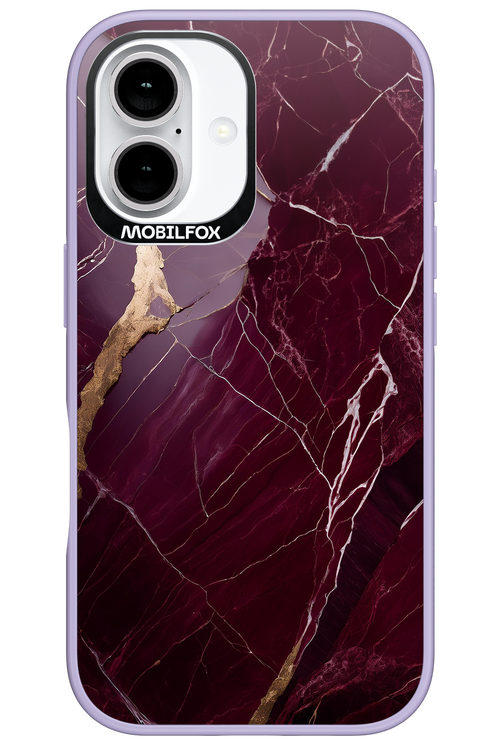 Burgundy Marble 2.0 - Apple iPhone 16