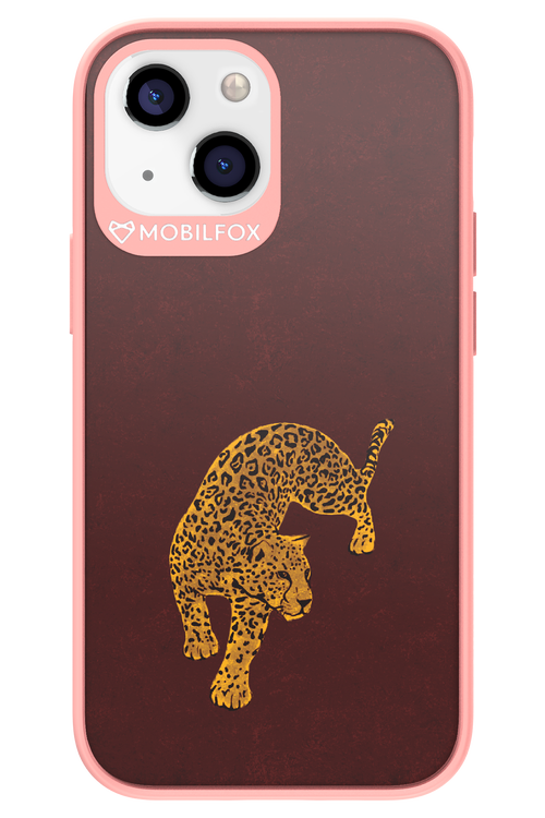 Burgundy Leopard - Apple iPhone 13 Mini