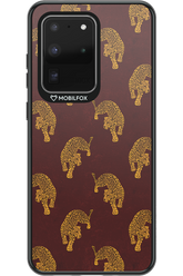 Burgundy Leopard Pattern - Samsung Galaxy S20 Ultra 5G