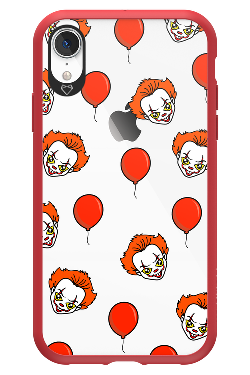 Mystery Clown (Transparent) - Apple iPhone XR