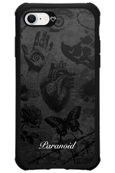 Paranoid (Black) - Apple iPhone SE 2022