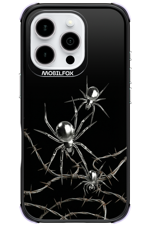 Silver Spiderz 2.0 - Apple iPhone 16 Pro