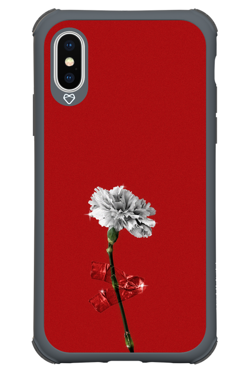 Red Flower - Apple iPhone X