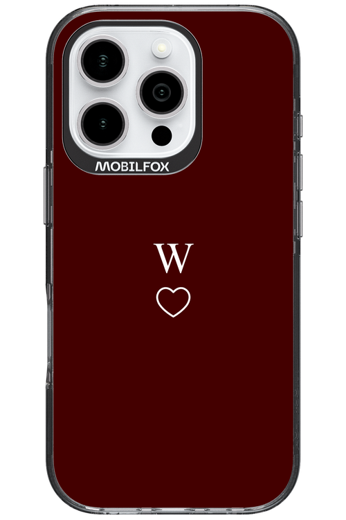 W Burgundia 2.0 - Apple iPhone 16 Pro