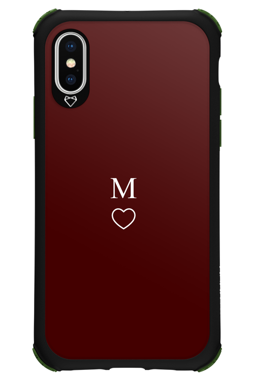 M Burgundia 2.0 - Apple iPhone X