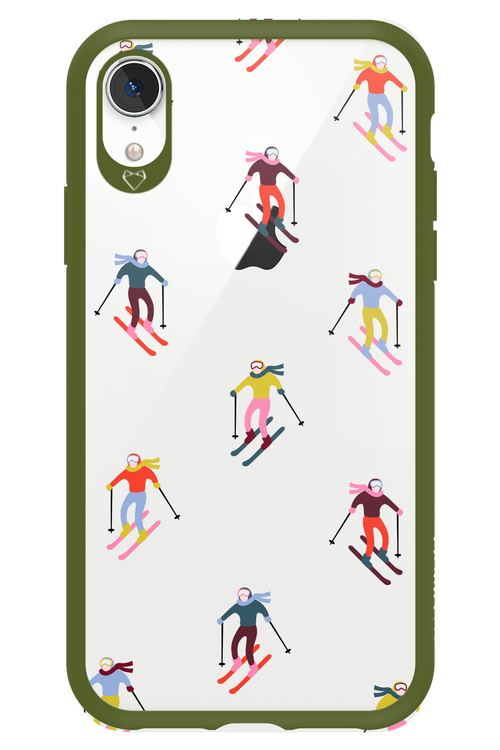 Snow Motion (Transparent) - Apple iPhone XR