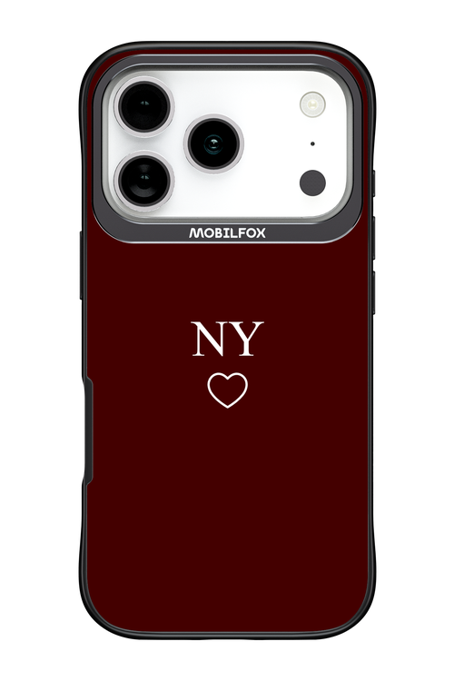 NY Burgundia 2.0 - Apple iPhone 17 Pro