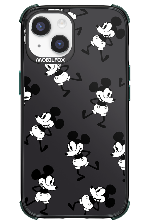 Iconic Mouse (antracite pattern) - Apple iPhone 14