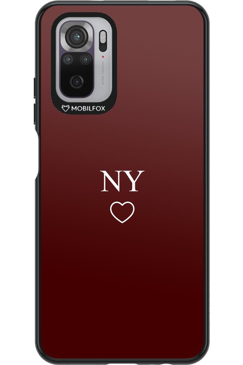 NY Burgundia 2.0 - Xiaomi Redmi Note 10