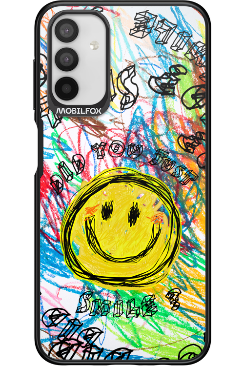 Crayon Smiley Colorful - Samsung Galaxy A04s