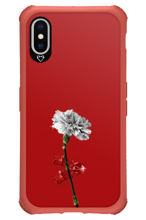 Red Flower - Apple iPhone X