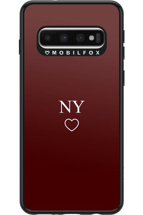 NY Burgundia 2.0 - Samsung Galaxy S10