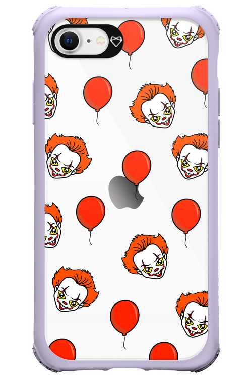 Mystery Clown (Transparent) - Apple iPhone SE 2022
