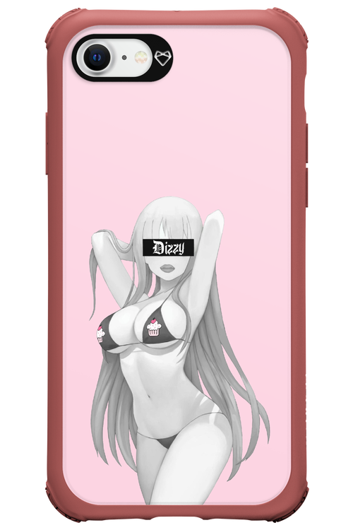 Pink Cupcake - Apple iPhone 8